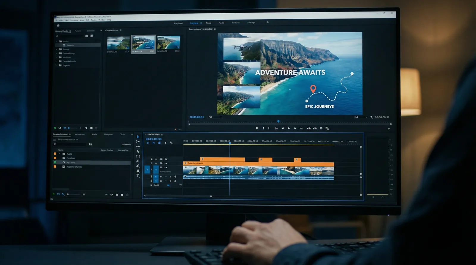 九游娱乐官网 旅行Vlog航拍模板